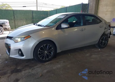 2014 Toyota Corolla S Plus from USA, damaged, VIN 2T1BURHE2EC098527